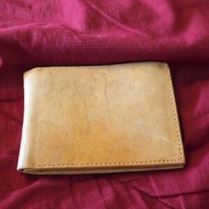 VINTAGE TRUE TAN LEATHER WALLET